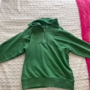 Aerie green sweater